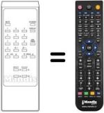 Télécommande équivalente AKURA TV A 1