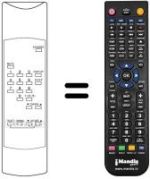 Télécommande équivalente 082 398 30001