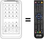 Télécommande équivalente 701 308 001