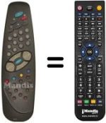 Télécommande équivalente Seg MADRID