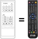 Télécommande équivalente 105-045D