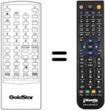 Télécommande équivalente 105-077A