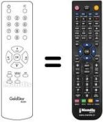 Télécommande équivalente 105-207H