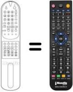 Télécommande équivalente 105-212C