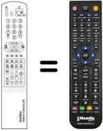 Télécommande équivalente 105-219D