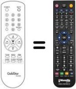 Télécommande équivalente 105-230A