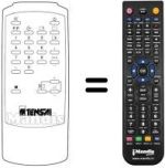 Télécommande équivalente 105 079