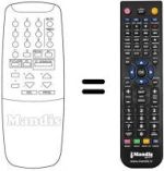 Télécommande équivalente 1410