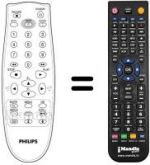 Télécommande équivalente Aristona 14 PV 183