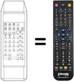 Télécommande équivalente 354688 / A