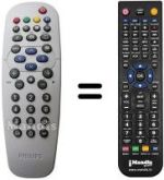 Télécommande équivalente Aristona 15 PF 4110