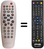 Télécommande équivalente Aristona 23 PF 4310 / 01