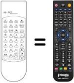 Télécommande équivalente 16 TXT