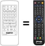 Télécommande équivalente 1AV0U10B03202