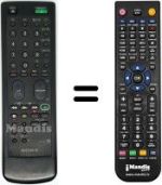 Replacement remote control Sony KV-M 2101 D