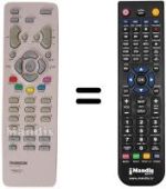Télécommande équivalente Thomson 30 LM 051 B6