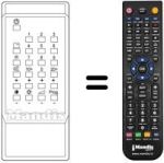 Télécommande équivalente 2155
