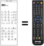 Télécommande équivalente 30 D