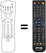 Télécommande équivalente Aristona 28 PW 8809 / 19