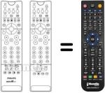 Télécommande équivalente Aristona 28 PW 9545 / 19