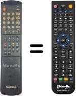 Télécommande équivalente 3F14-00033-061