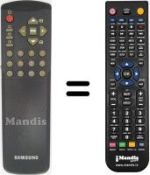 Replacement remote control Samsung CX 5312W