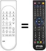 Télécommande équivalente 4200