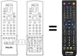 Télécommande équivalente Aristona 42 PW 9982