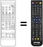 Télécommande équivalente JXHK
