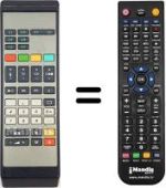 Replacement remote control 5652 13 12
