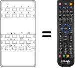 Replacement remote control Luma LF 67 H 89