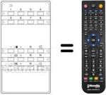 Télécommande équivalente 6053011