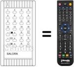 Télécommande équivalente 6070011