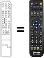 Télécommande équivalente B 55120