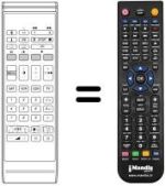 Replacement remote control IRN 3