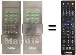 Télécommande équivalente 6A 10 E
