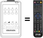 Télécommande équivalente 70057 F