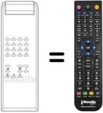 Télécommande équivalente 701308078