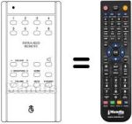 Télécommande équivalente 79500 C