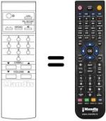 Replacement remote control 596618-6