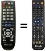 Télécommande équivalente AK59-00113A