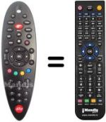 Télécommande équivalente Alice ALICE HOME TV (ELSAG)
