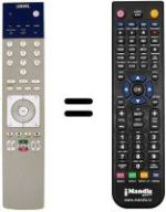 Télécommande équivalente ASSIST 2