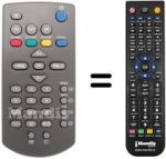 Télécommande équivalente AVERLOGIC