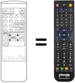 Télécommande équivalente CEB 3151 DX