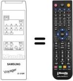 Télécommande équivalente CI-210 R