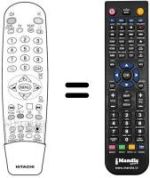 Télécommande équivalente CLE 915 A