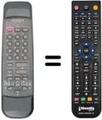 Télécommande équivalente CLE 937
