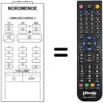 Télécommande équivalente COMPUTER CONTROL 3