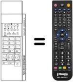 Replacement remote control COMPUTER CONTROL 8